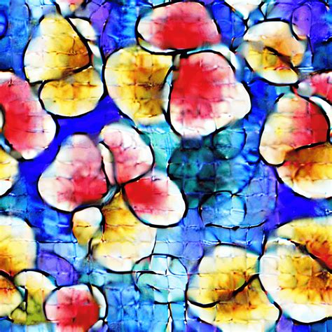 Stained Glass Seamless Pattern Watercolor Creative Fabrica