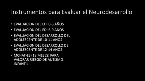 Neurodesarrollo Del Cerebro Infantil Pptx