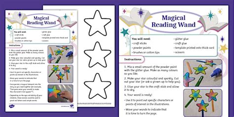 Magical Reading Wand Teacher Made Twinkl