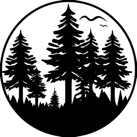 Forest - High Quality Vector Logo - Vector illustration ideal for T ...