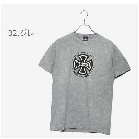 （ネコポス配送） インディペンデント 半袖tシャツ メンズ Truck Co レギュラー Tシャツ Independent 4414197 ブラック 黒 グレー Tシャツ 半袖 2356