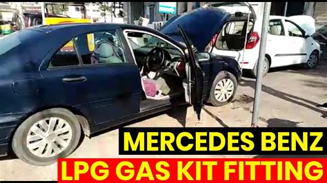 Mercedes Benz Lpg Gas Kit Fitting Youtube