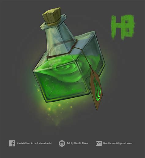 Magic Potions A Concept Art Prop Design Gallery