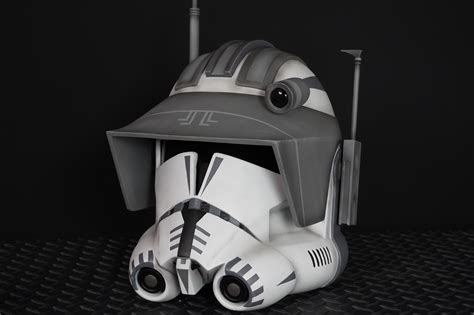 Animated Phase 2 Clone Trooper Helmet Cast Galactic Armory