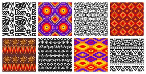 Geometric African Pattern Background, African, Textile, Fabric ...