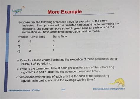 Solved Consider The Following Set Of Processes With The Chegg