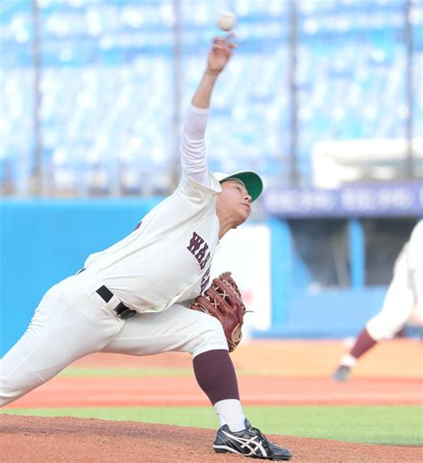 【大学野球】早大の1年生・安田虎汰郎が開幕カードで2勝 救援で勝ち点奪取に貢献 日大三エースが神宮で躍動 ライブドアニュース