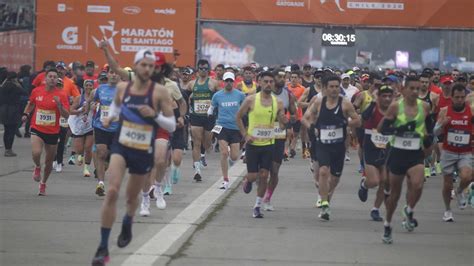 Maratón de Santiago conoce cuáles son los recorridos 24horas