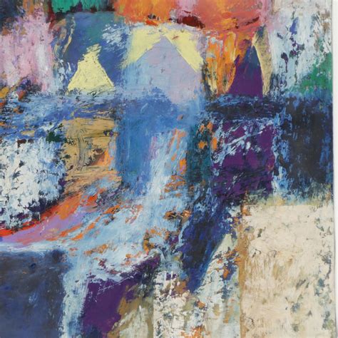 Susan Gottlieb Abstract Oil Painting West End Night Vision