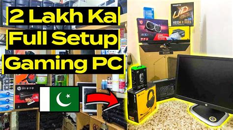 Rs Full Setup Gaming Pc Build K Gaming Pc Rs Lakh