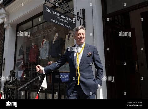 Richard Anderson Who Has Been Working On Savile Row For The Past