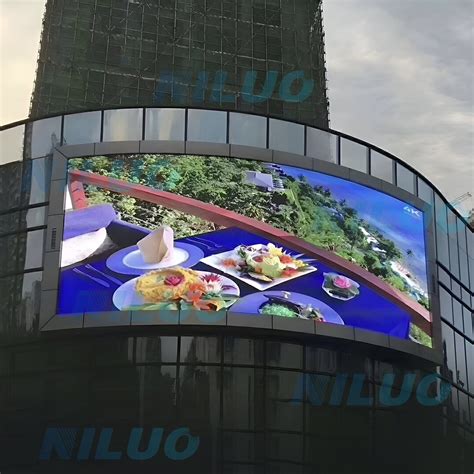 Full Color Indoor Outdoor Advertising Rental Curved Digital Mobile