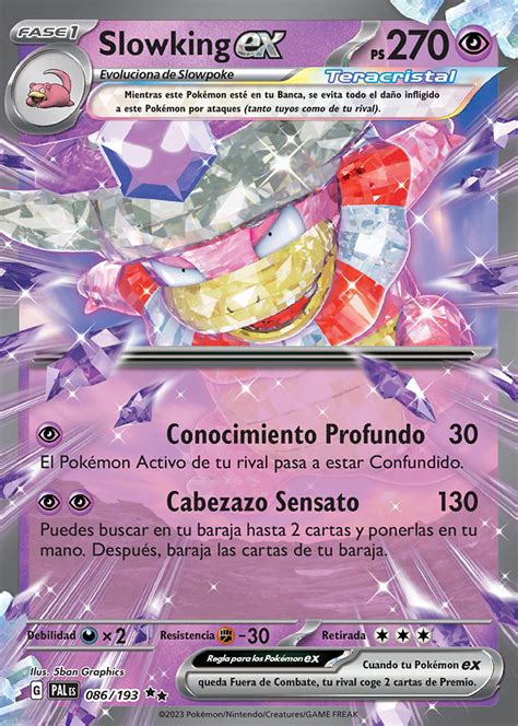 Slowking Ex 086 193 Evoluciones En Paldea Trading Card Game