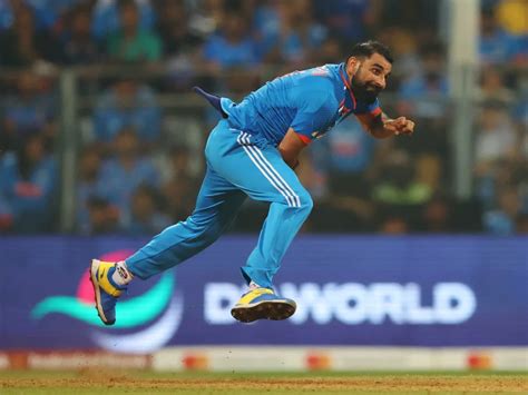 Mohammed Shami Becomes Fastest To Odi World Cup Wickets During Ind