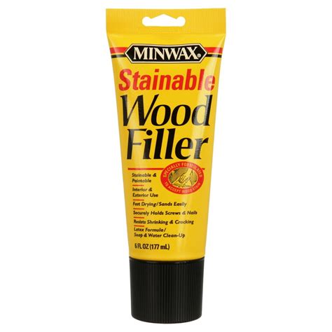 Minwax Stainable Wood Filler 6 Oz