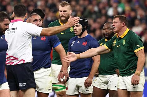 Springboks V France Fall Out Ben Okeeffe Was Fair To Both Sides