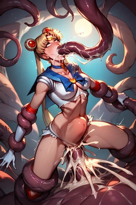 Tentacles Extreme Cum Tentacles In Her Mouth AI Porn