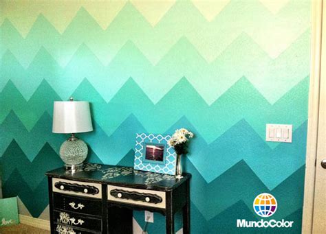 El Blog De Mundocolor 28 Ideas Para Decorar Tus Paredes Con Pintura