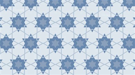 Light Blue Stars Background Pattern