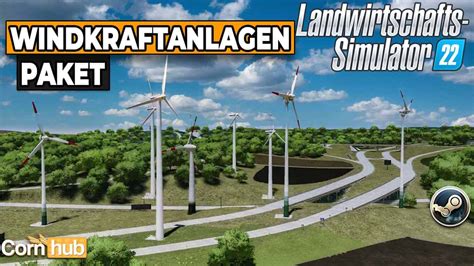 LS22 Windkraftanlagen Paket CornHub