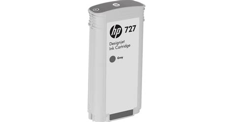 HP 727 Gray Designjet Ink Cartridge 130 Ml B3P24A B H Photo