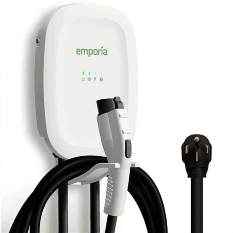 Emporia Level EV Charger 48 White WattLogic Shop