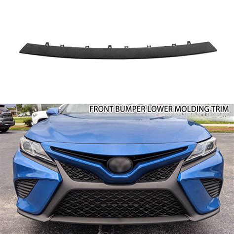 For Toyota Camry Front Bumper Grille Lower Molding Trim