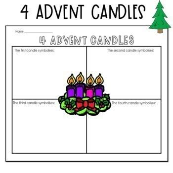 Advent Wreath Activities - December Centers by Teacherinspo123 | TPT