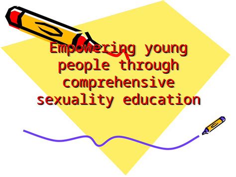 Ppt Empowering Young People Through Comprehensive Sexuality Education