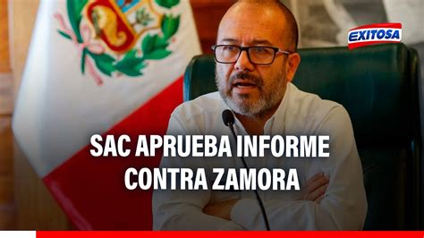 Congreso Sac Aprueba Informe Que Recomienda Inhabilitar A V Ctor