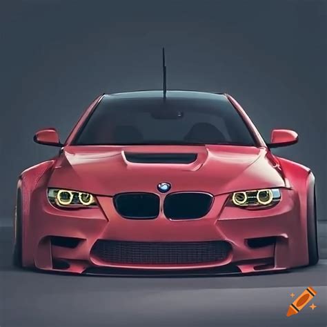 Bmw M3 E92 With A Boxy Design Like In The 80 S High