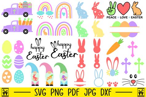 Easter Bundle Easter Bunny Graphic By Gifutto Creative Fabrica