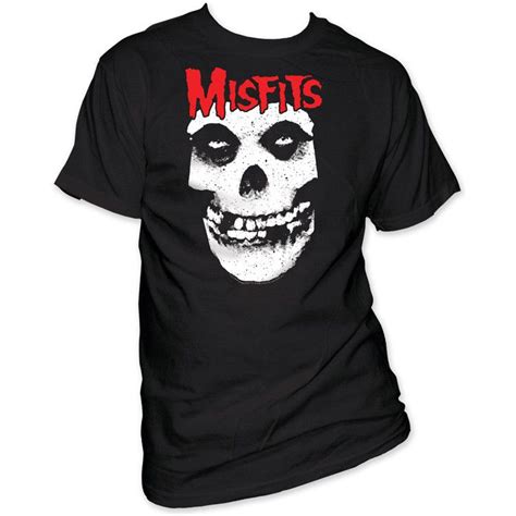 Misfits Red Logo Skull T Shirt Rock Out In Style