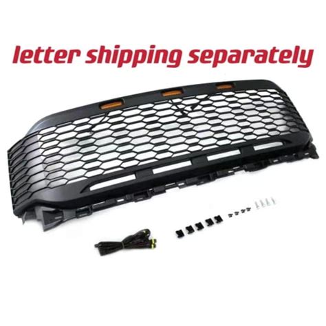 Grill For 2021 2022 2023 Ford F150 Raptor Grill Replacement W LED