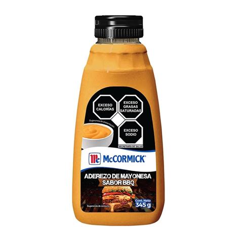 Aderezo De Mayonesa McCormick Sabor BBQ 345 G Walmart