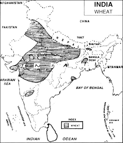 India Agriculture Map