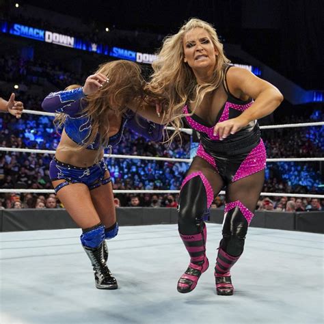 WWE Women Natalya Vs Aliyah Friday Night Smackdown 1 14 22