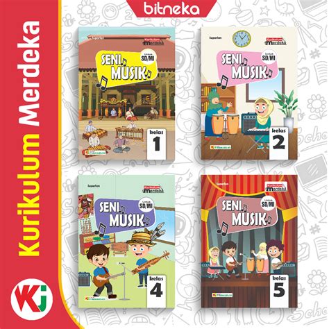 Jual Buku Siswa Seni Musik Sdmi Kurikulum Merdeka Kurmer Suparlan