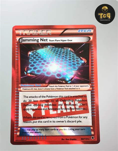 Jamming Net Team Flare Hyper Gear 98 119 FLARE TCG Coleccionistas