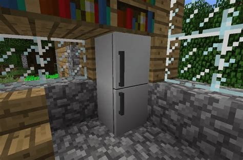 How To Build A Fridge In Minecraft Kobo Building