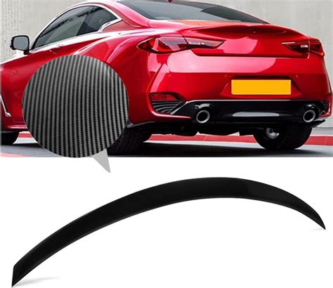 Amazon Mcarcar Kit Carbon Fiber Trunk Spoiler For Infiniti Q