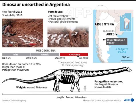 New Patagonian Dinosaur May Be Largest Yet Scientists