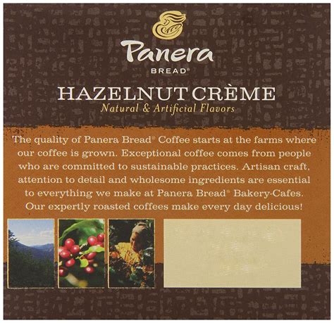 Panera Bread Coffee Hazelnut Creme 12 Count N6 Free Image Download