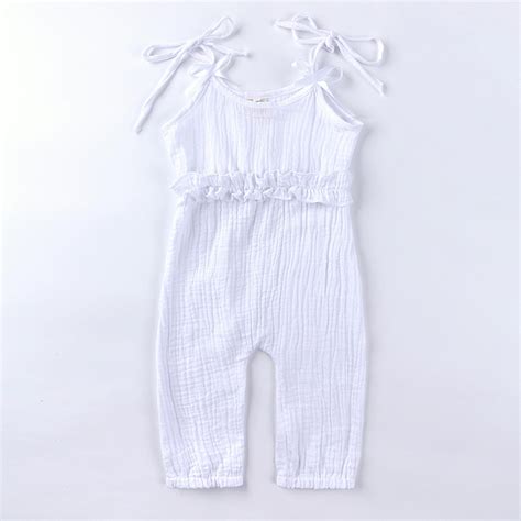 Simplmasygenix Toddler Pants Cargo Wide Leg Summer Girl Infant Jumpsuit