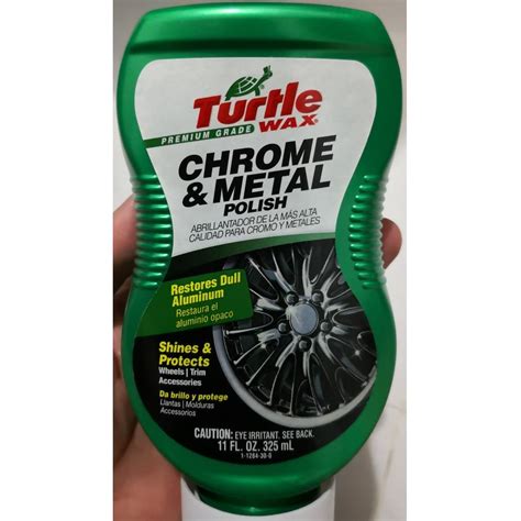 Turtle Wax T 284 Premium Grade Chrome Metal Polish 325ml Car