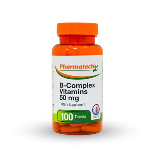 B Complex Vitamins Tablets 50 Mg