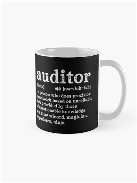 Auditor Definition ~ A Person Who Does Precision Guesswork Based On Unreliable Data Provided By