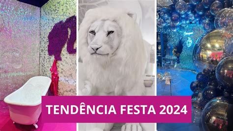 TENDÊNCIAS PARA FESTA 2024 YouTube