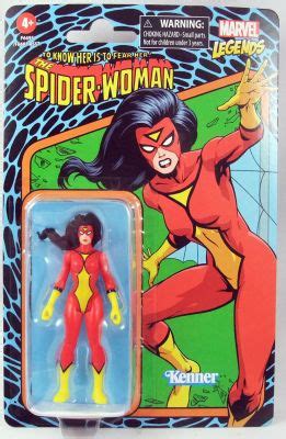 Marvel Legends Retro Collection Kenner Spider Woman