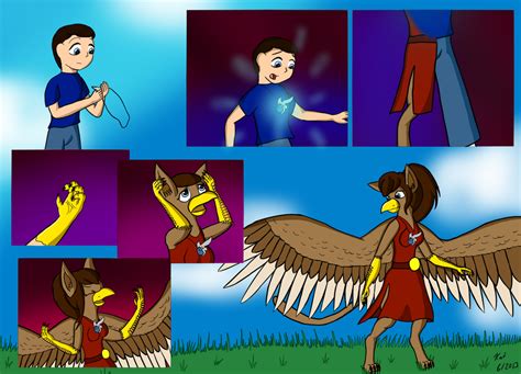 Commission: The Gryphon's Treasure (TF/TG) by Ryusuta on DeviantArt